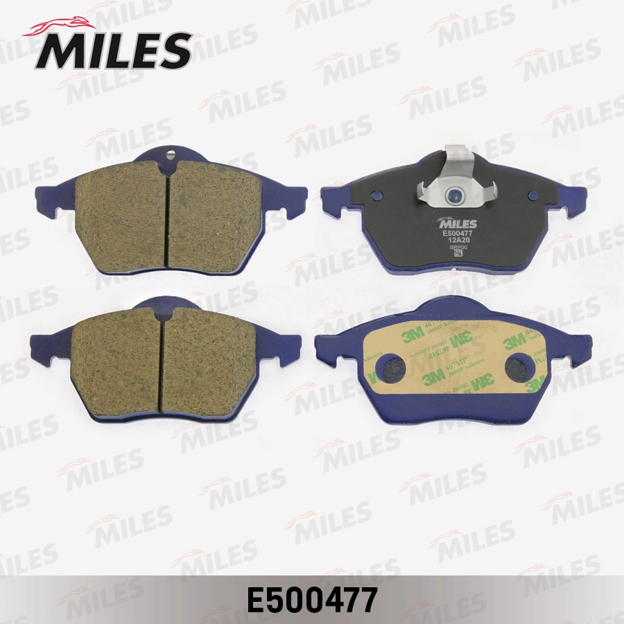 MILES fékbetétkészlet, tárcsafék - E500477 - TothCarparts