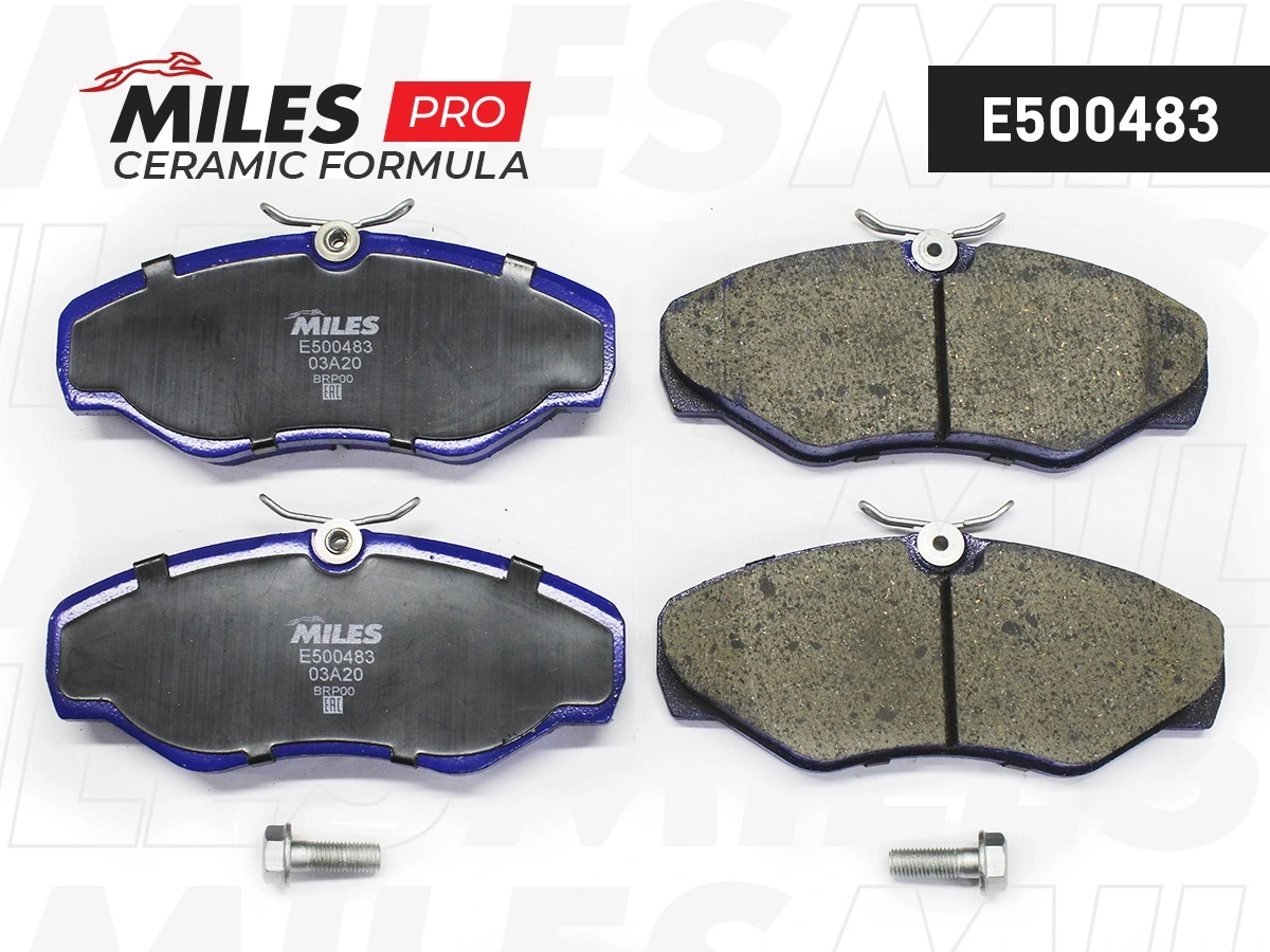 MILES fékbetétkészlet, tárcsafék - E500483 - TothCarparts