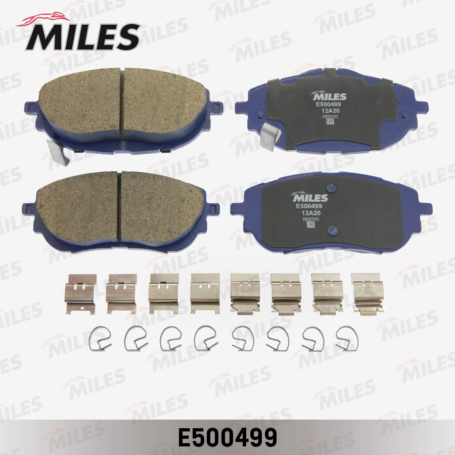MILES fékbetétkészlet, tárcsafék - E500499 - TothCarparts