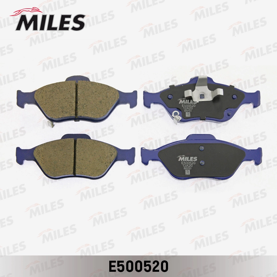 MILES fékbetétkészlet, tárcsafék - E500520 - TothCarparts