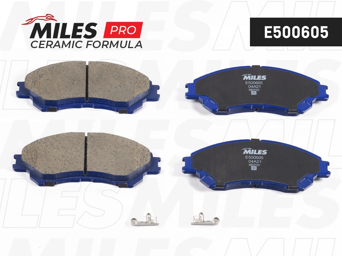 MILES fékbetétkészlet, tárcsafék - E500605 - TothCarparts