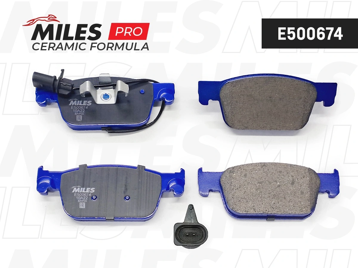 MILES fékbetétkészlet, tárcsafék - E500674 - TothCarparts