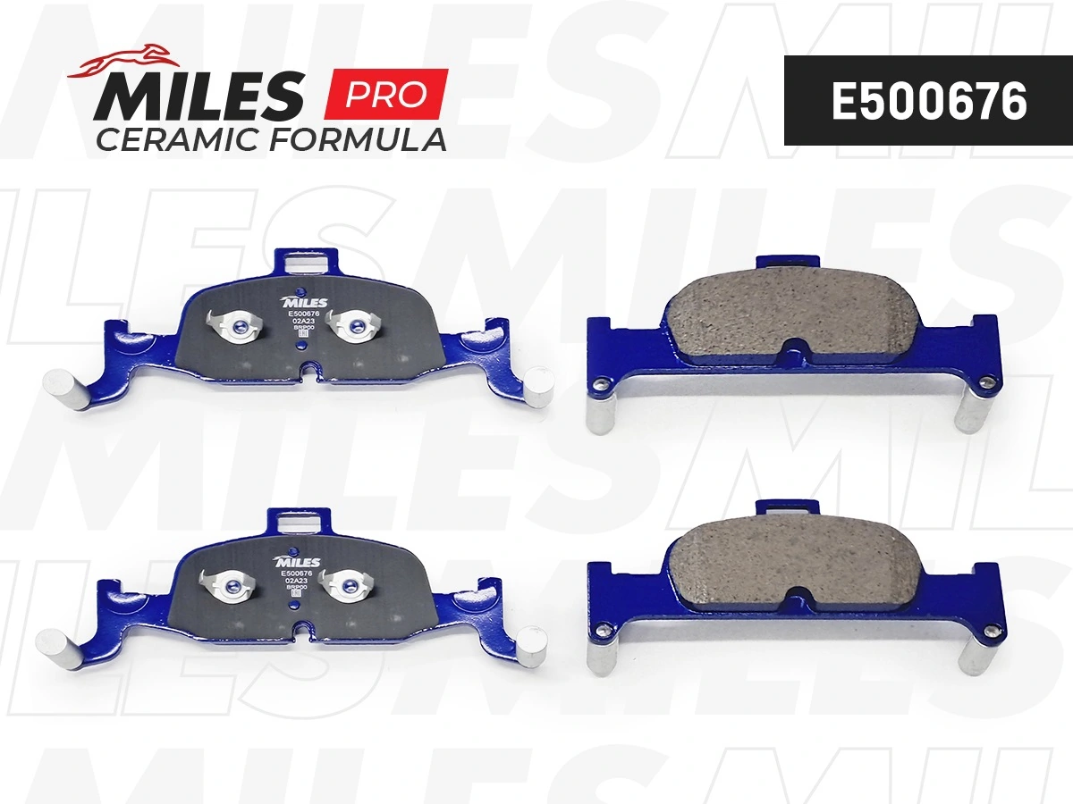 MILES fékbetétkészlet, tárcsafék - E500676 - TothCarparts