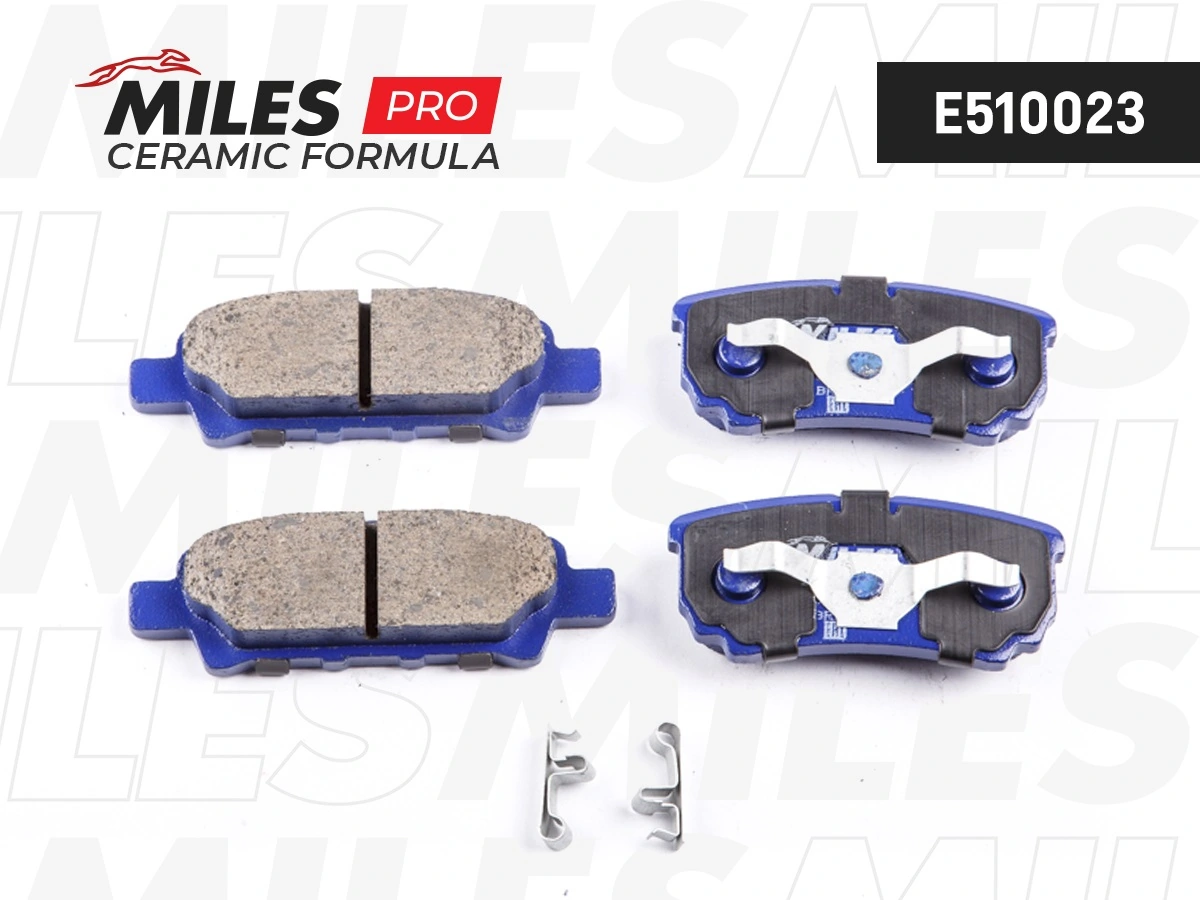 MILES fékbetétkészlet, tárcsafék - E510023 - TothCarparts