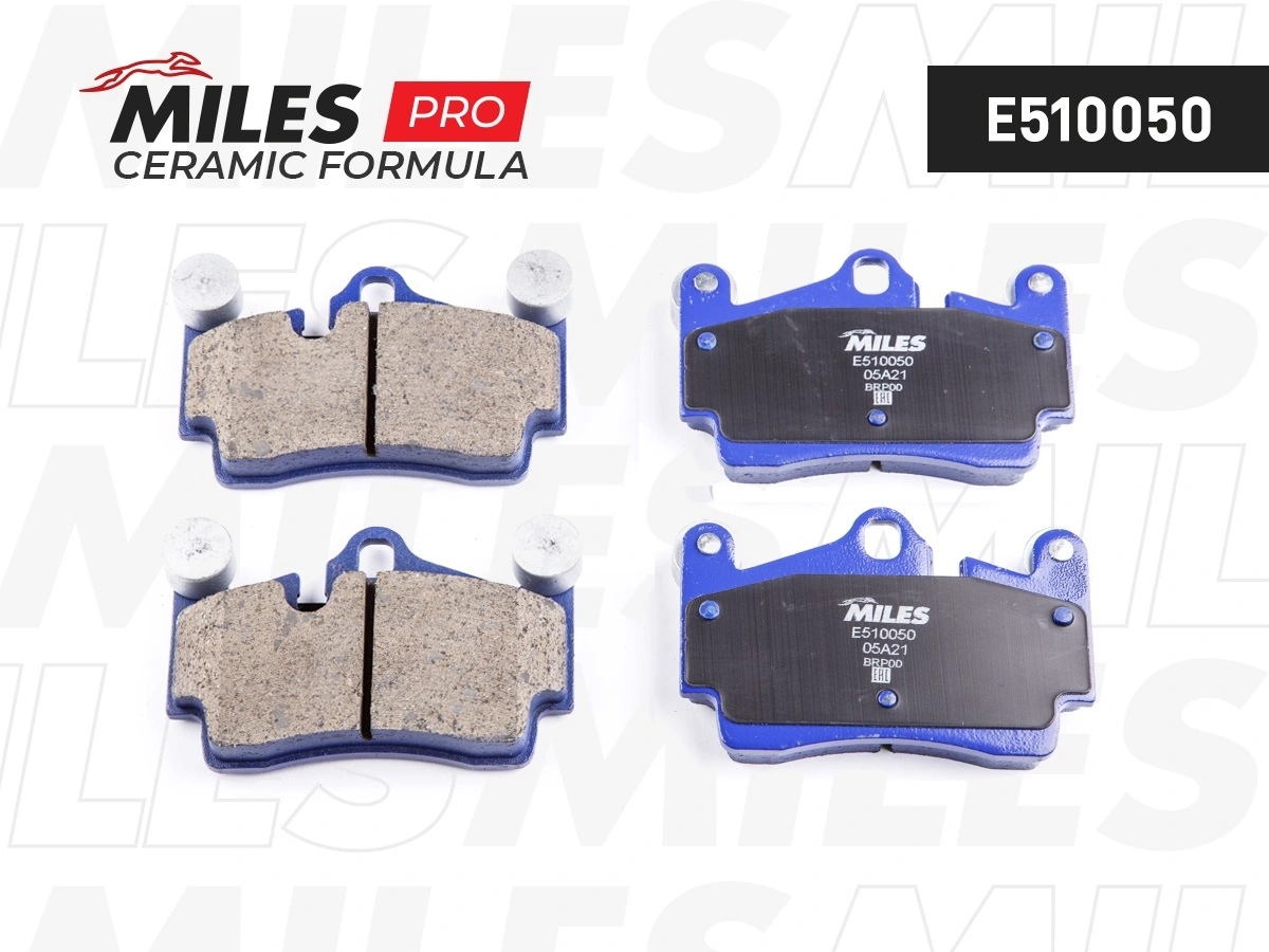 MILES fékbetétkészlet, tárcsafék - E510050 - TothCarparts