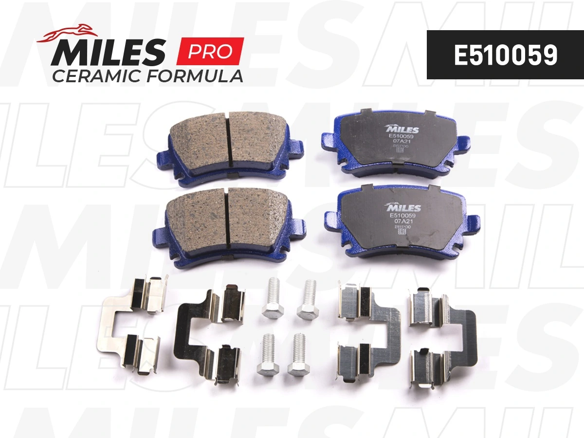MILES fékbetétkészlet, tárcsafék - E510059 - TothCarparts