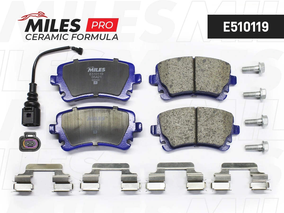 MILES fékbetétkészlet, tárcsafék - E510119 - TothCarparts
