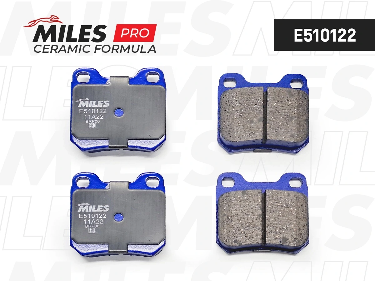 MILES fékbetétkészlet, tárcsafék - E510122 - TothCarparts