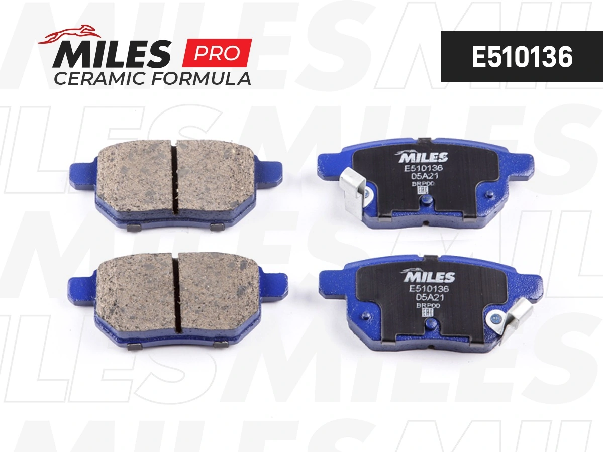 MILES fékbetétkészlet, tárcsafék - E510136 - TothCarparts