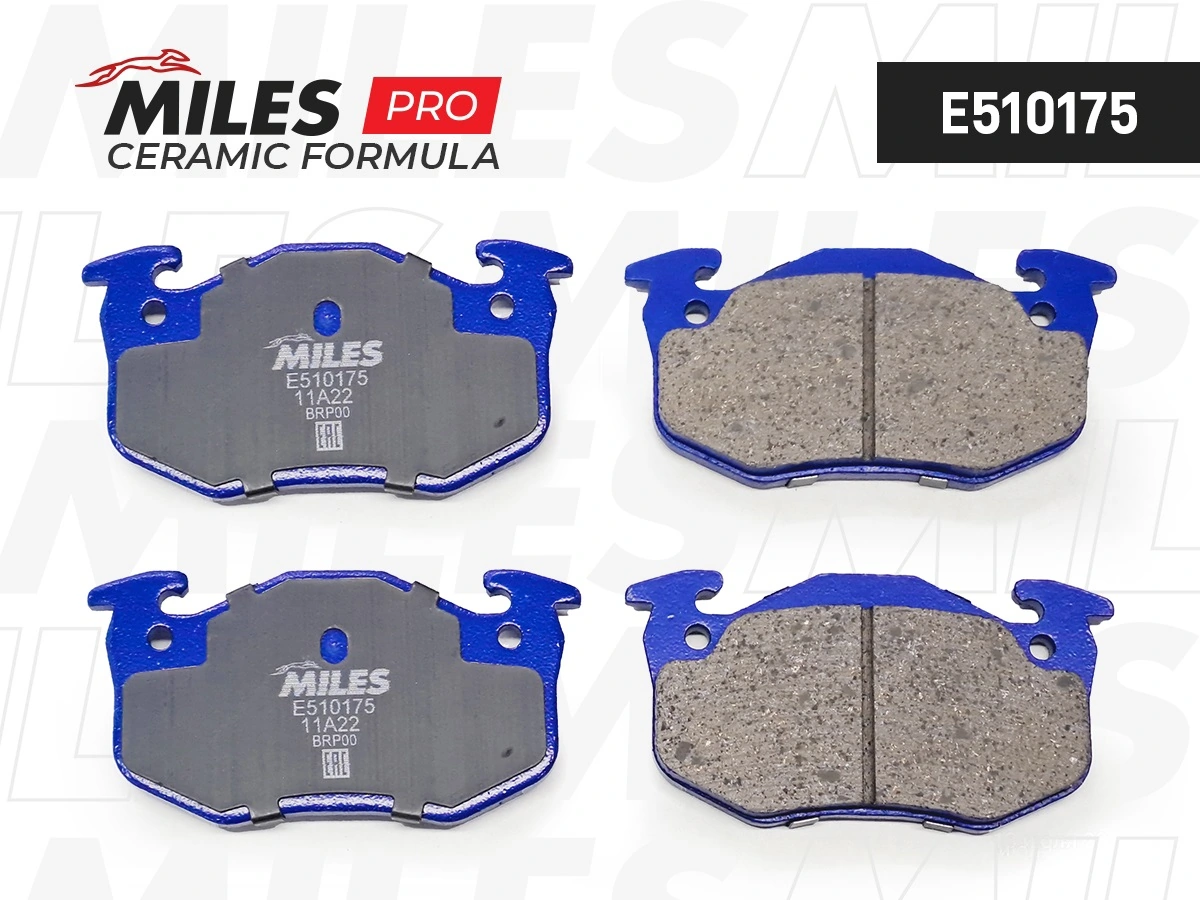 MILES fékbetétkészlet, tárcsafék - E510175 - TothCarparts