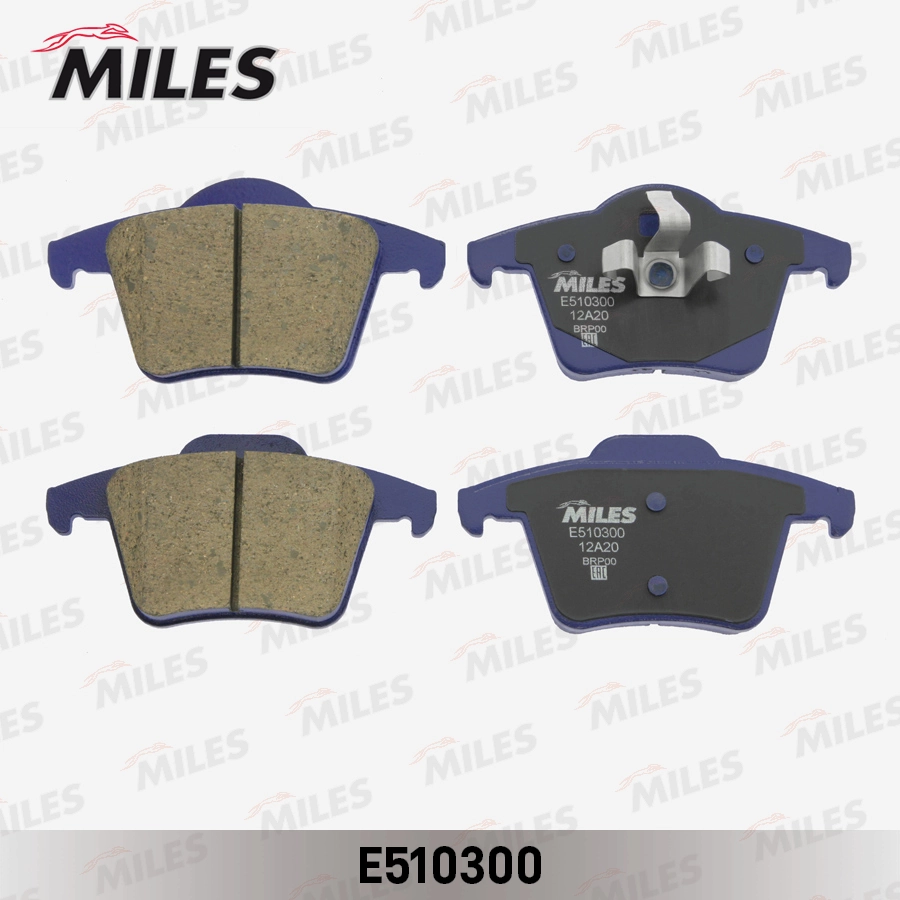 MILES fékbetétkészlet, tárcsafék - E510300 - TothCarparts