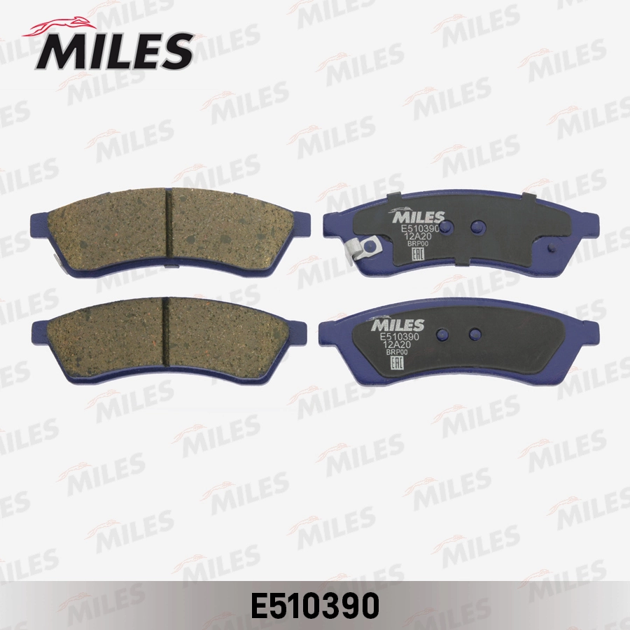 MILES fékbetétkészlet, tárcsafék - E510390 - TothCarparts