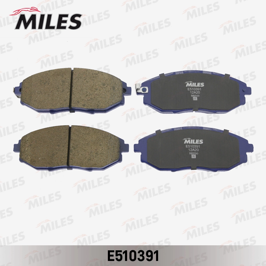 MILES fékbetétkészlet, tárcsafék - E510391 - TothCarparts