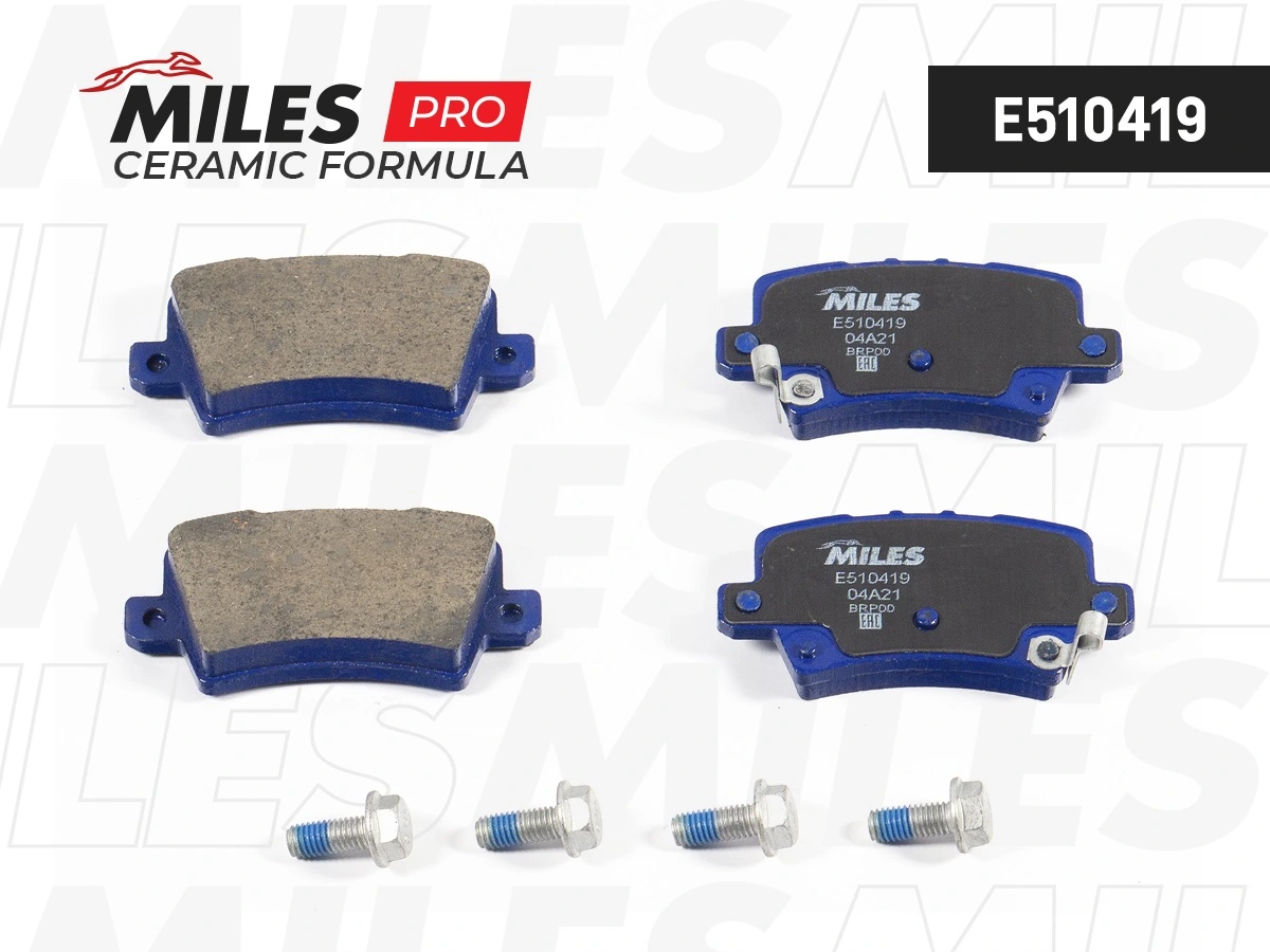 MILES fékbetétkészlet, tárcsafék - E510419 - TothCarparts