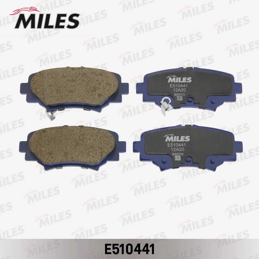 MILES fékbetétkészlet, tárcsafék - E510441 - TothCarparts