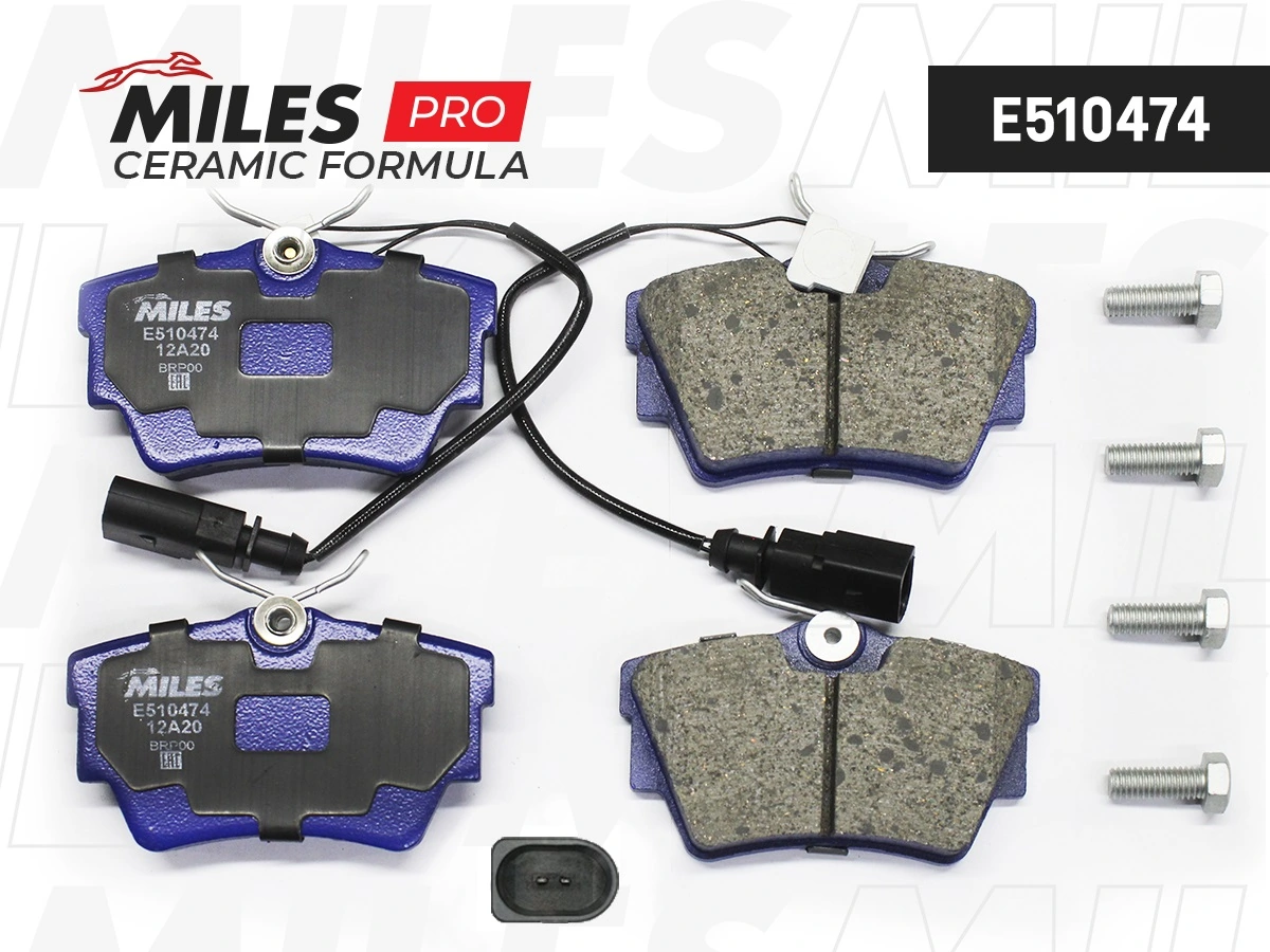 MILES fékbetétkészlet, tárcsafék - E510474 - TothCarparts