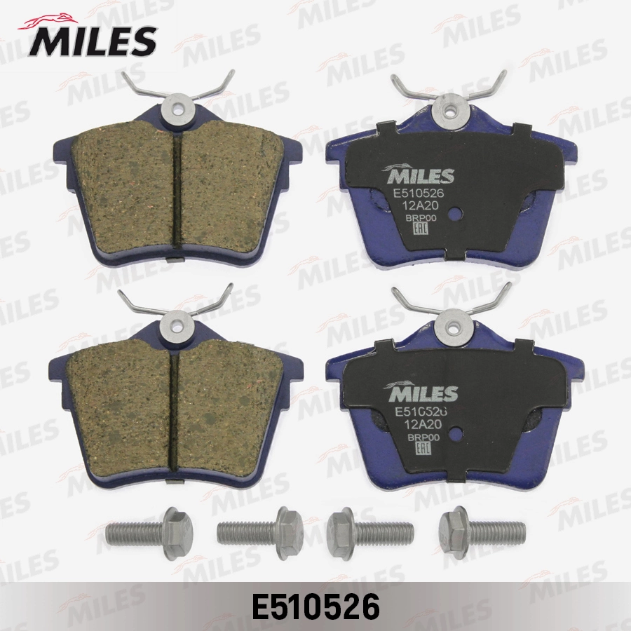 MILES fékbetétkészlet, tárcsafék - E510526 - TothCarparts