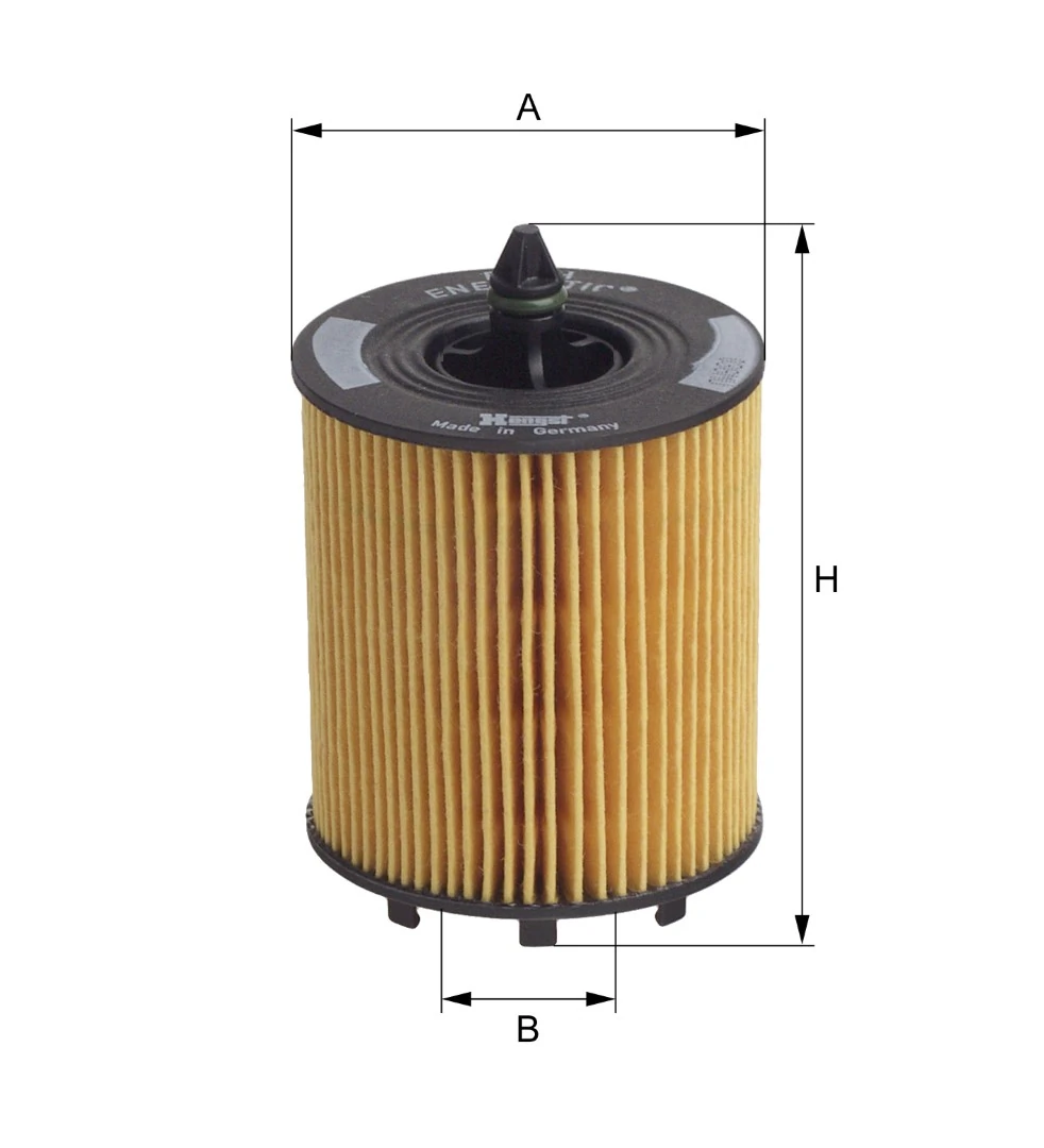 HENGST FILTER olajszűrő - E630H D103 - TothCarparts