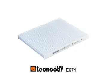 TECNOCAR szűrő, utastér levegő - E671 - TothCarparts