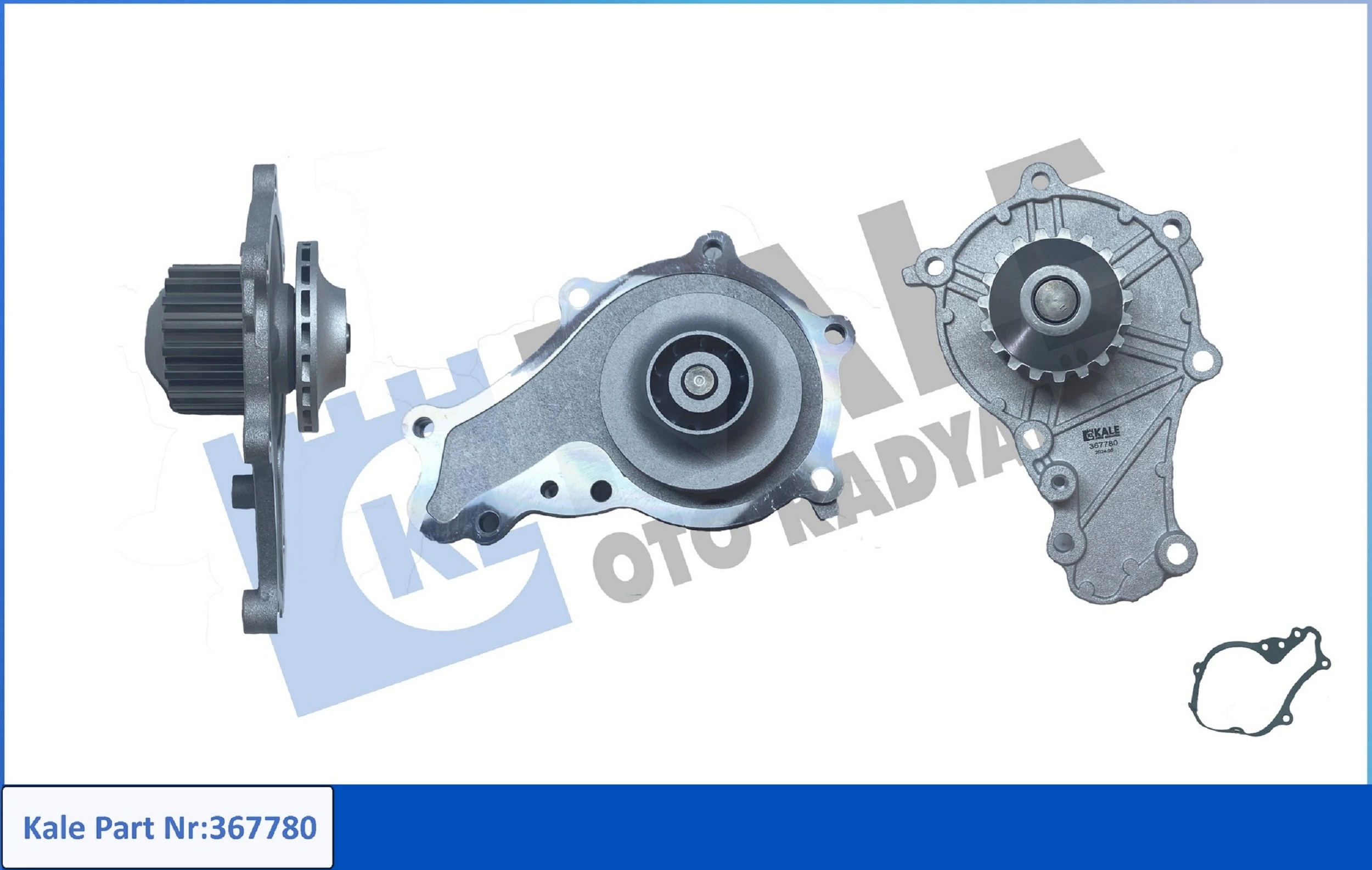 KALE OTO RADYATÖR Vízszivattyú, motorhűtés - 367780 - TothCarparts