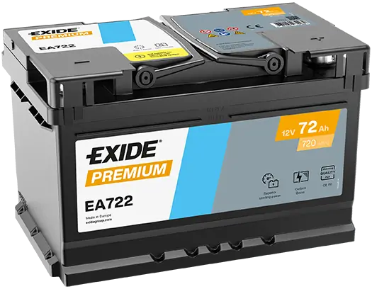 EXIDE Indító akkumulátor - EA722 - TothCarparts