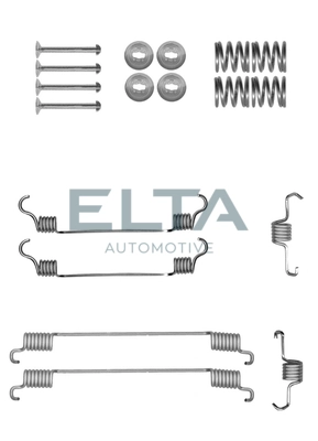 ELTA AUTOMOTIVE tartozékkészlet, fékpofa - EA8050 - TothCarparts