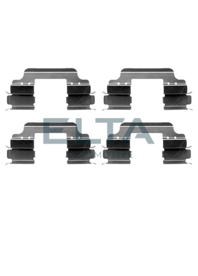 ELTA AUTOMOTIVE tartozékkészlet, tárcsafékbetét - EA8527 - TothCarparts
