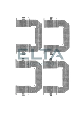 ELTA AUTOMOTIVE tartozékkészlet, tárcsafékbetét - EA8541 - TothCarparts