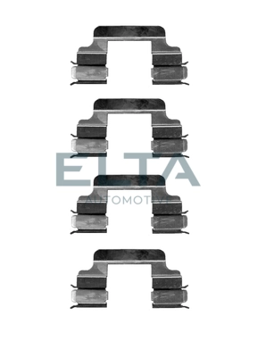 ELTA AUTOMOTIVE tartozékkészlet, tárcsafékbetét - EA8605 - TothCarparts