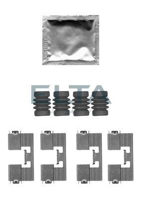 ELTA AUTOMOTIVE tartozékkészlet, tárcsafékbetét - EA8750 - TothCarparts