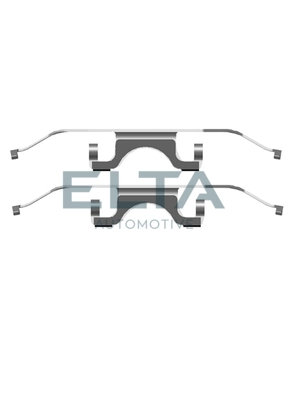 ELTA AUTOMOTIVE tartozékkészlet, tárcsafékbetét - EA8933 - TothCarparts