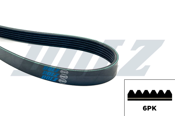 DOLZ hosszbordás szíj - 05KD6XPK1025 - TothCarparts