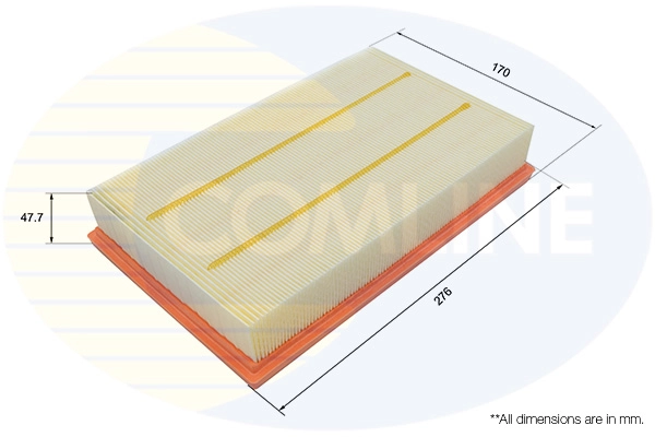 COMLINE légszűrő - EAF1011 - TothCarparts