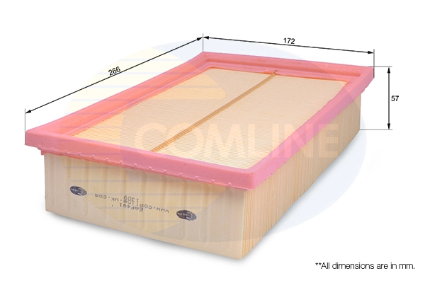 COMLINE légszűrő - EAF491 - TothCarparts