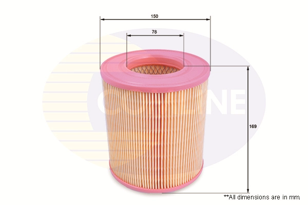 COMLINE légszűrő - EAF636 - TothCarparts