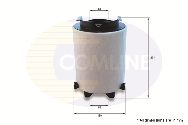 COMLINE légszűrő - EAF713 - TothCarparts
