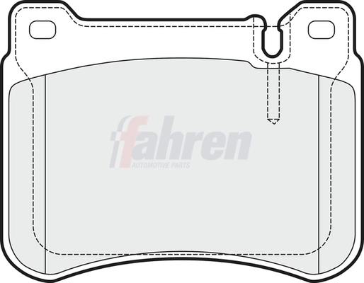 Fahren fékbetétkészlet, tárcsafék - FBP3334 - TothCarparts