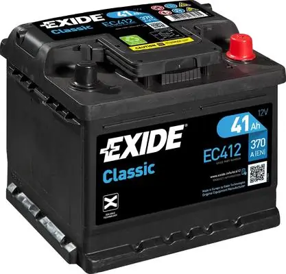 EXIDE Indító akkumulátor - EC412 - TothCarparts