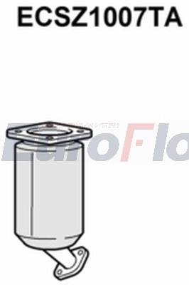 EuroFlo katalizátor - ECSZ1007TA - TothCarparts