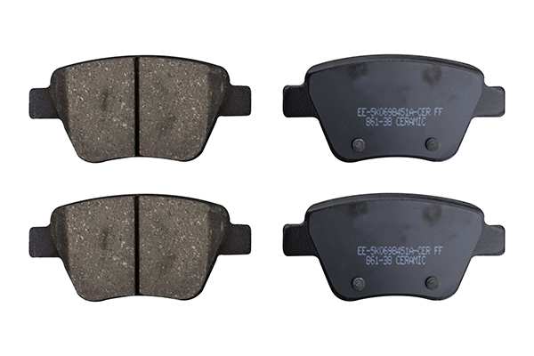 BRÜCK GERMANY fékbetétkészlet, tárcsafék - EE-5K0698451A-CER - TothCarparts