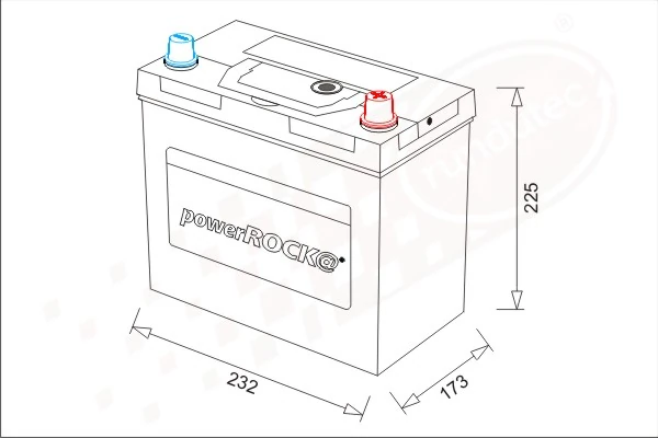 powerROCK Indító akkumulátor - EFB065RCN - TothCarparts