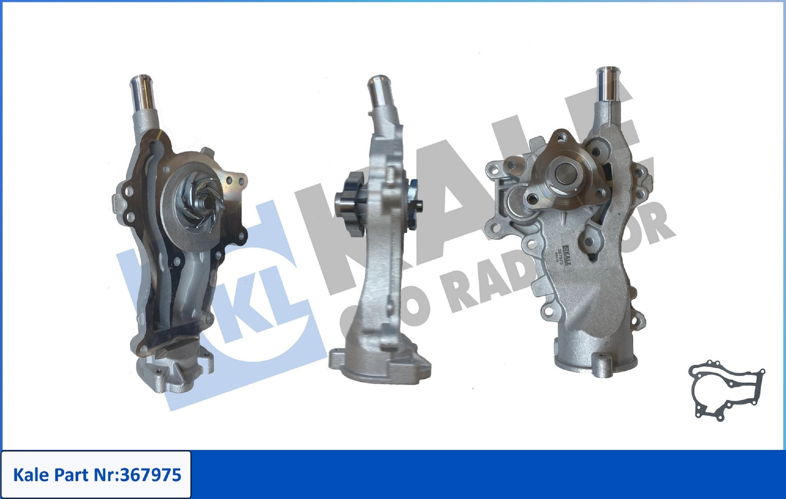 KALE OTO RADYATÖR Vízszivattyú, motorhűtés - 367975 - TothCarparts