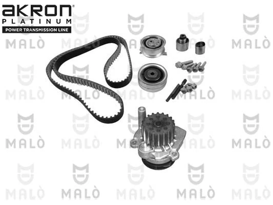 AKRON-MALÒ Vízpumpa + fogasszíj készlet - 1555030 - TothCarparts