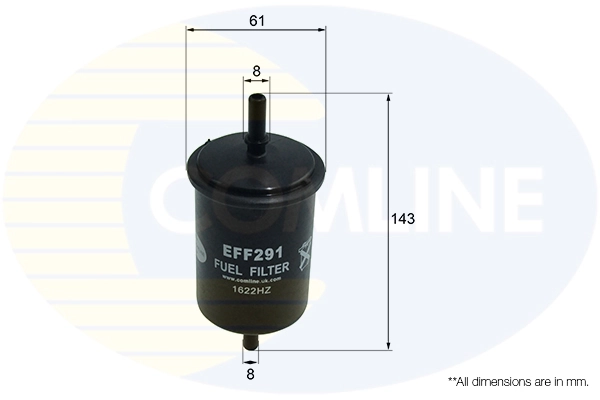COMLINE Üzemanyagszűrő - EFF291 - TothCarparts