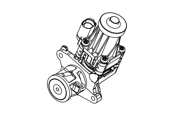 AISIN AGR-szelep - EGRAZ-7013 - TothCarparts