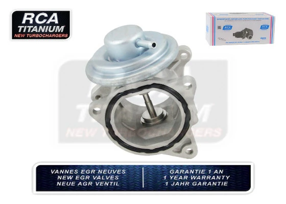 RCA FRANCE AGR-szelep - EGRCA08 - TothCarparts