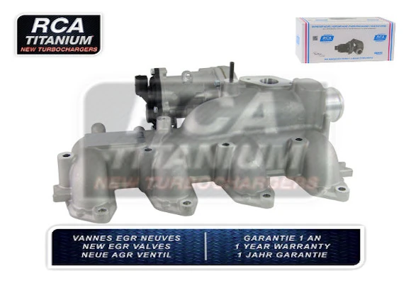 RCA FRANCE AGR-szelep - EGRCA46 - TothCarparts