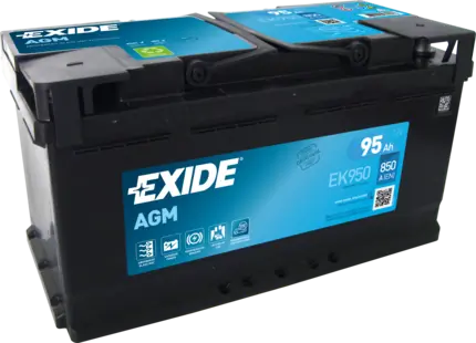 EXIDE Indító akkumulátor - EK950 - TothCarparts
