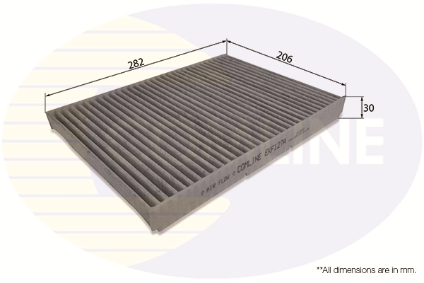 COMLINE szűrő, utastér levegő - EKF127A - TothCarparts