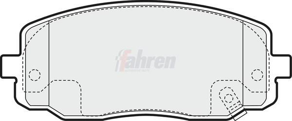 Fahren fékbetétkészlet, tárcsafék - FBP3118 - TothCarparts